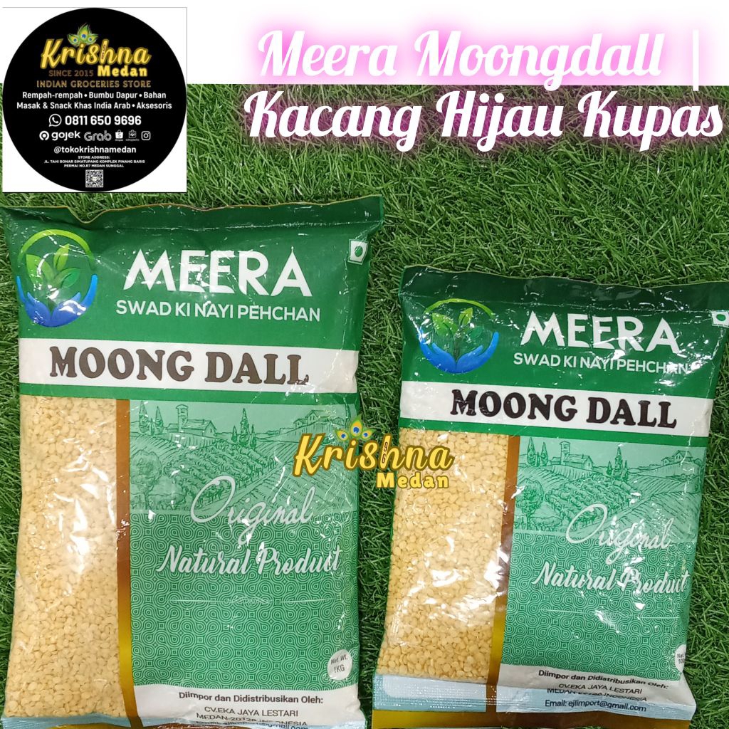 

Meera Moongdall | Kacang Hijau Kupas