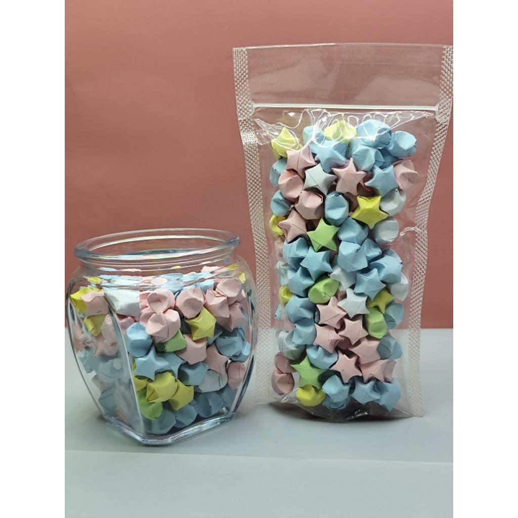 

Lucky stars/origami bintang/origami