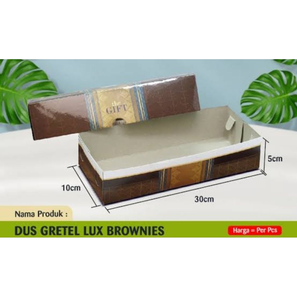 

Dus Brownies Hansel 30cm × 10cm x 5cm (3pcs)