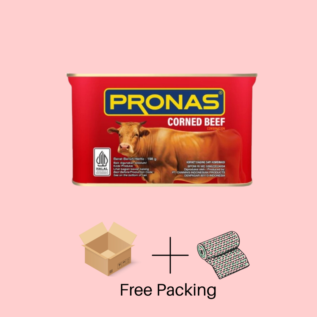 

Pronas Kornet Daging Sapi 340 gram