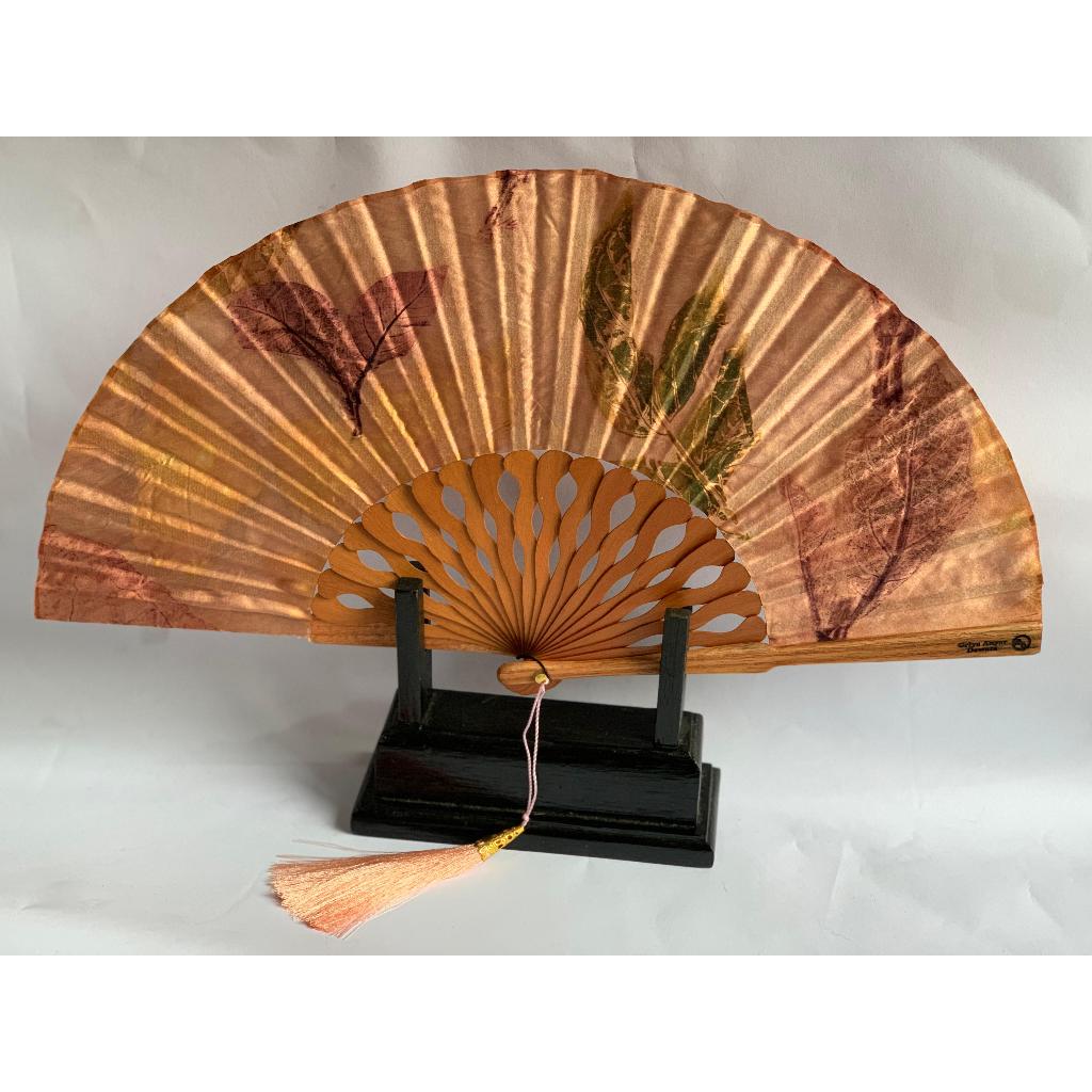 Kipas Ecoprint Sutra