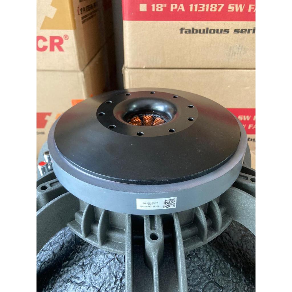 Speaker Subwofer ACR Fabulous 18 inch tipe 100187 SW / 100187SW – original sinar baja