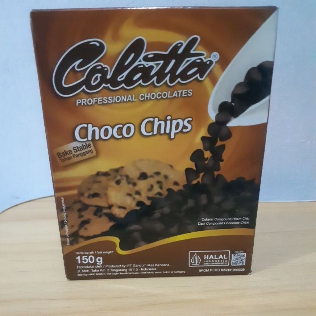

Colatta Choco Chips 150gr REPACK / Choco Chips Butir Murah