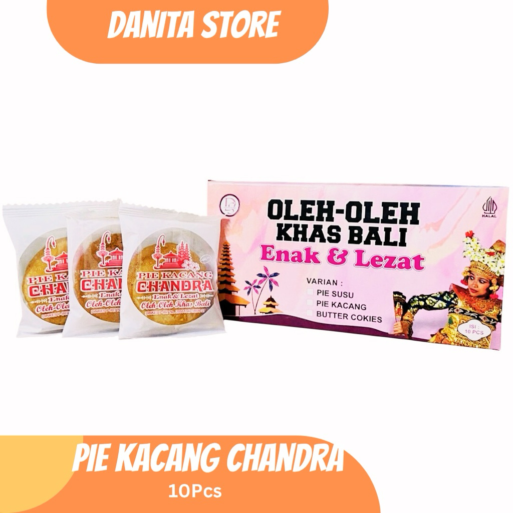 

(10) Pie Kacang Chandra isi 10pcs