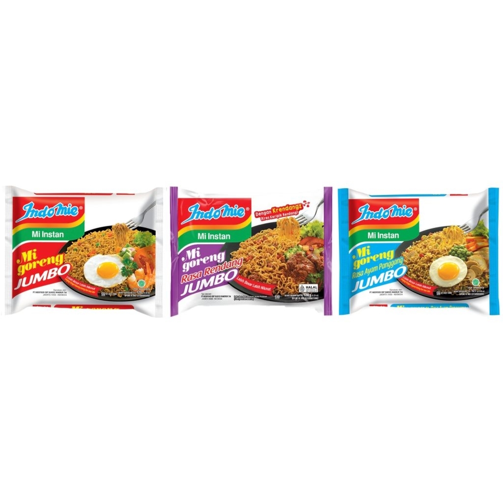 

Indomie Mi Instan Goreng Jumbo 129 g