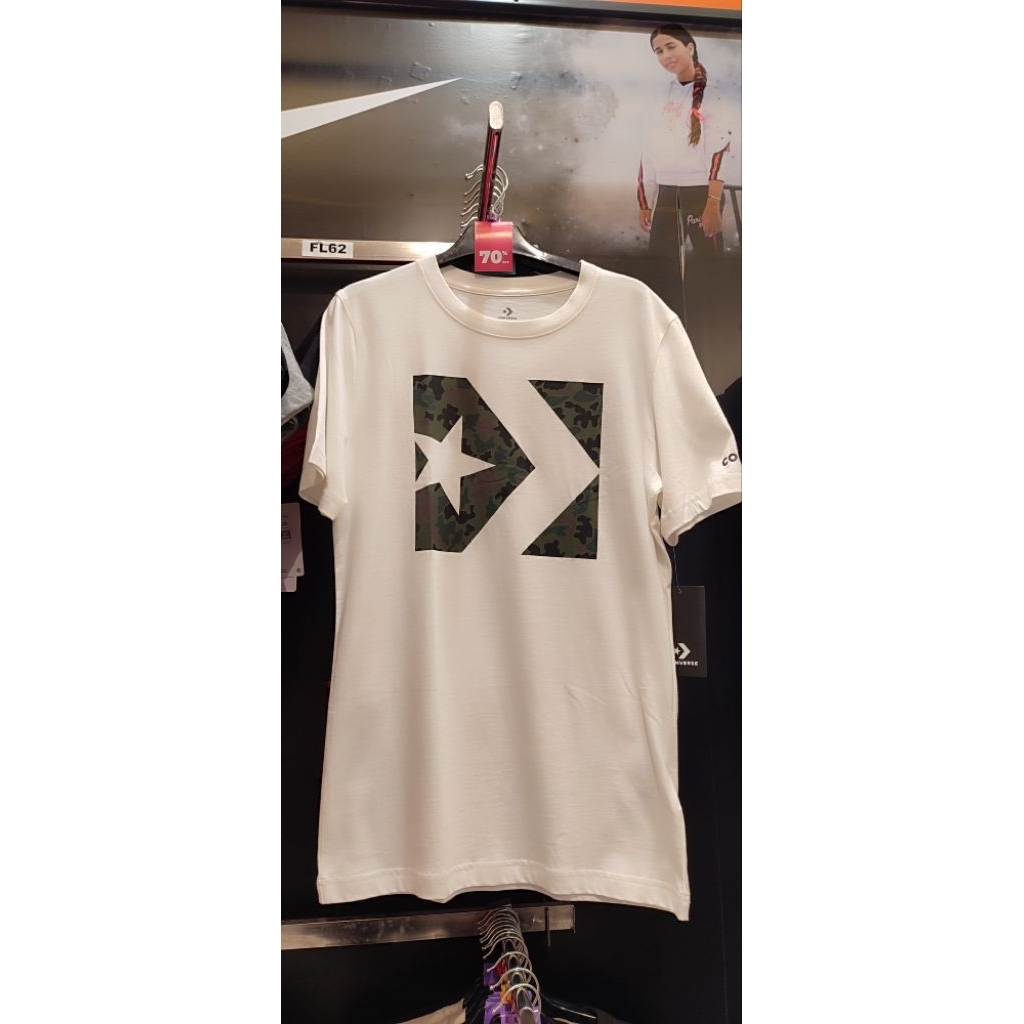 SALE Kaos Anak Laki-laki Converse Kids White Original Sports Station Diskon 70%