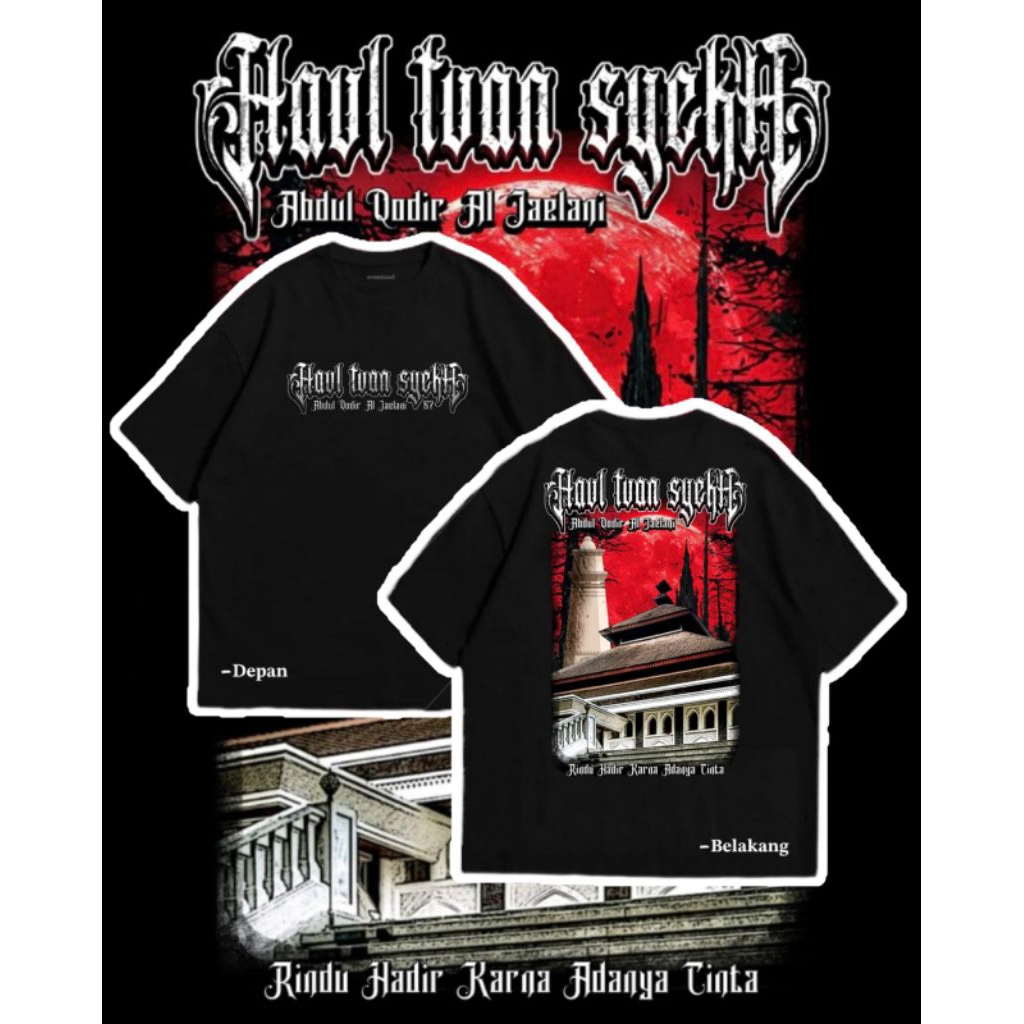 kaos haul tuan syekh Abdul Qadir al'jaelani yg 67