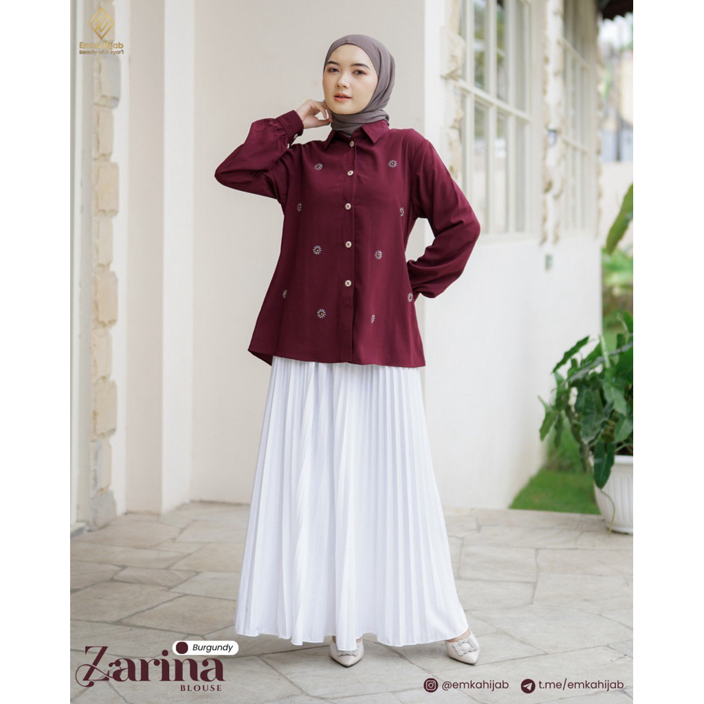 Ready Zarina Blouse Emka Hijab