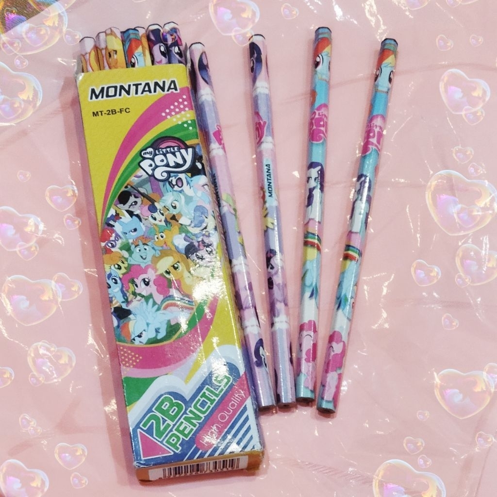 

Pensil 2B montana karakter / pensil karakter fancy