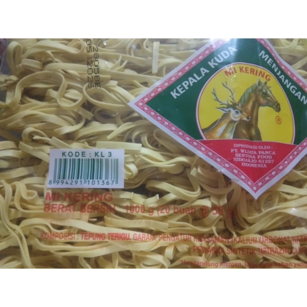 

mie kuda menjangan lebar KL3L
