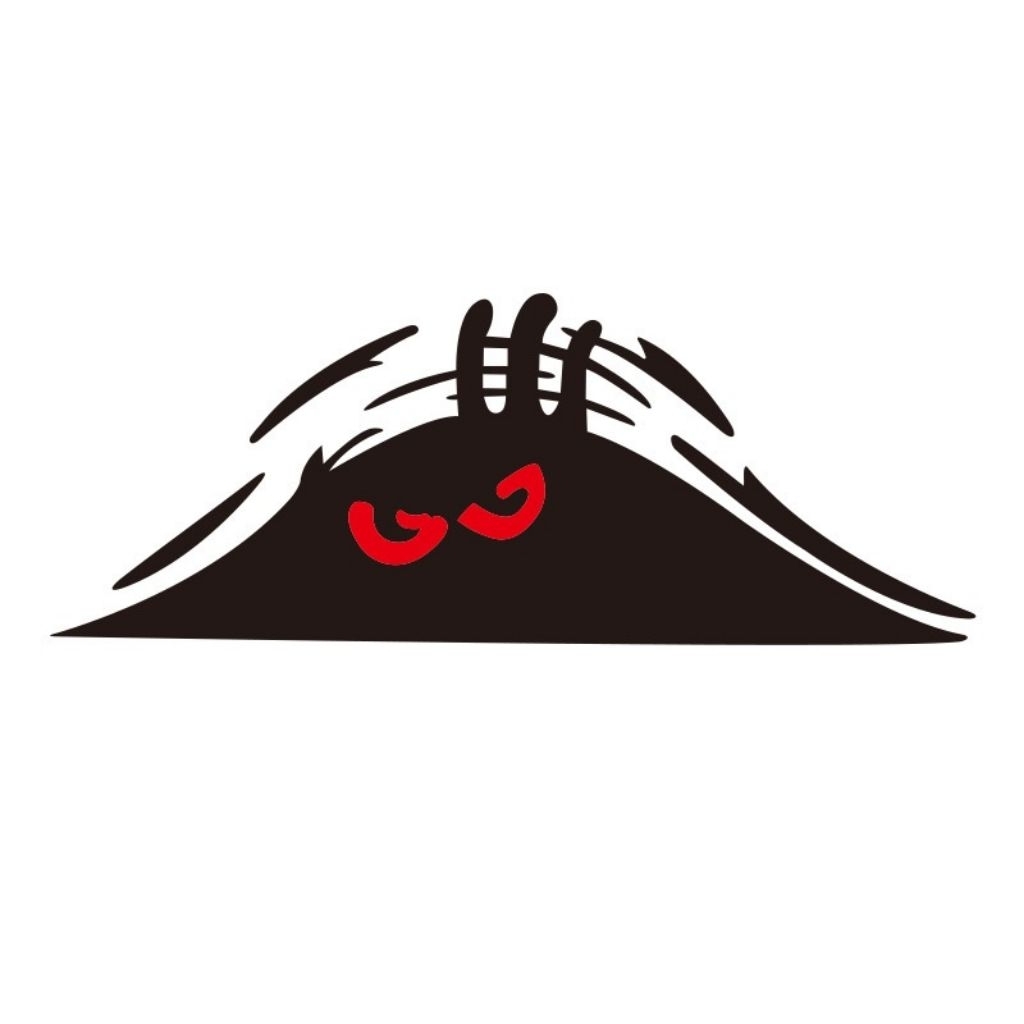 New stiker hologram mata lucu untuk stiker kaca mobil pick up car universal