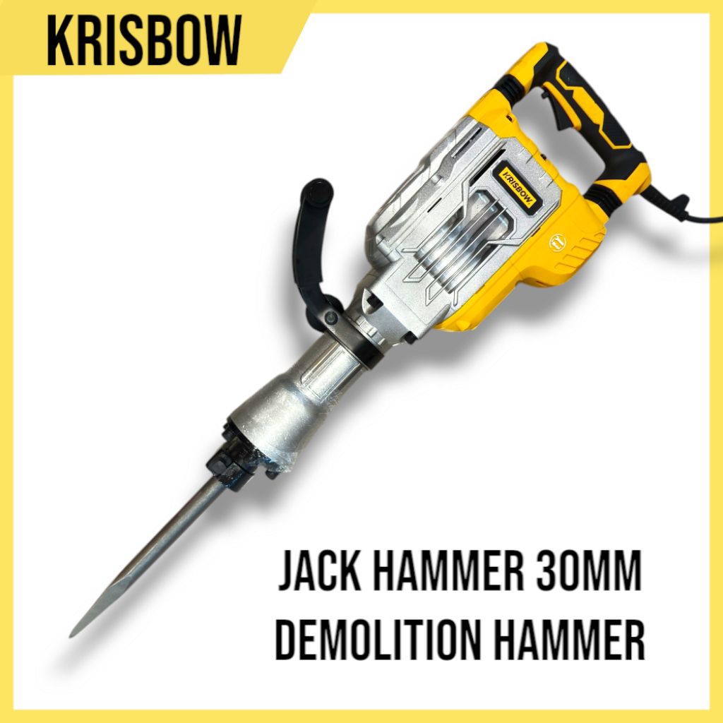 Krisbow Jack Hammer / Demolition Hammer, Mesin bobok beton, mesin bobok jalanan, Mesin penghancur be