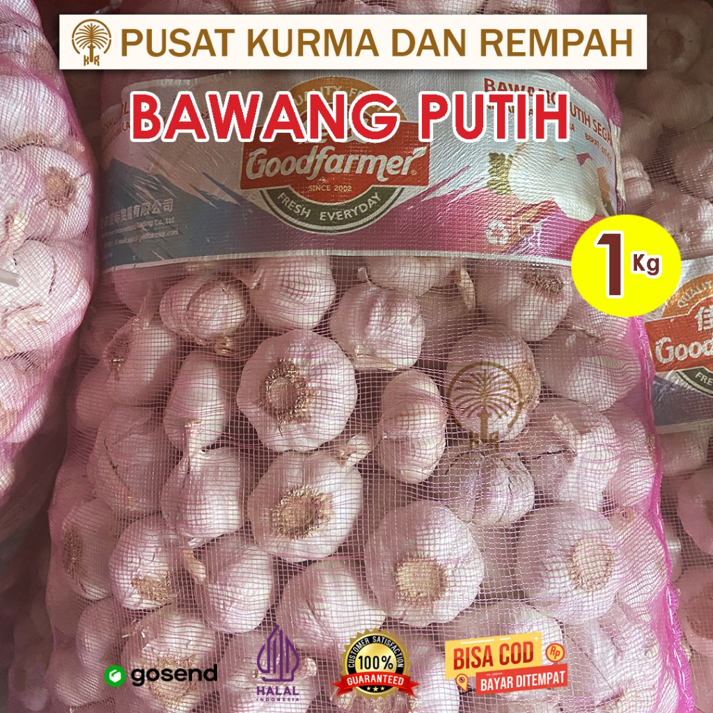 

Bawang Putih Premium 1Kg – Wangi Tajam, Cocok Untuk Tumisan & Sambal