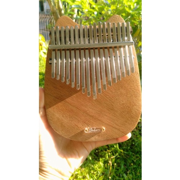KODE Q95J Gaharu Kalimba GK 17CM  Cat Premium Lingting Tines 3 hari pengerjaan