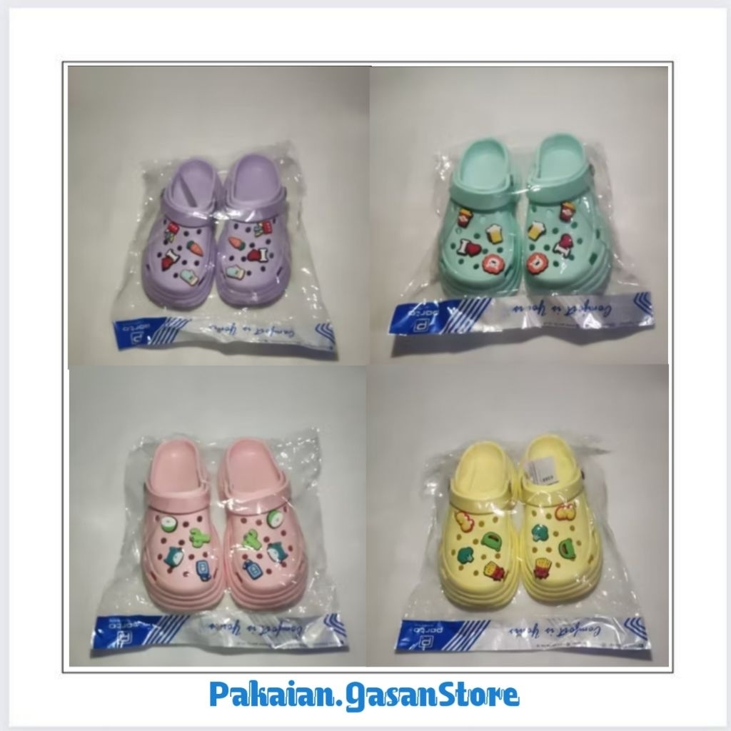 PGS SALE Sendal Porto 3046L / Sandal Slop Wanita Remaja Dewasa Karet Ringan