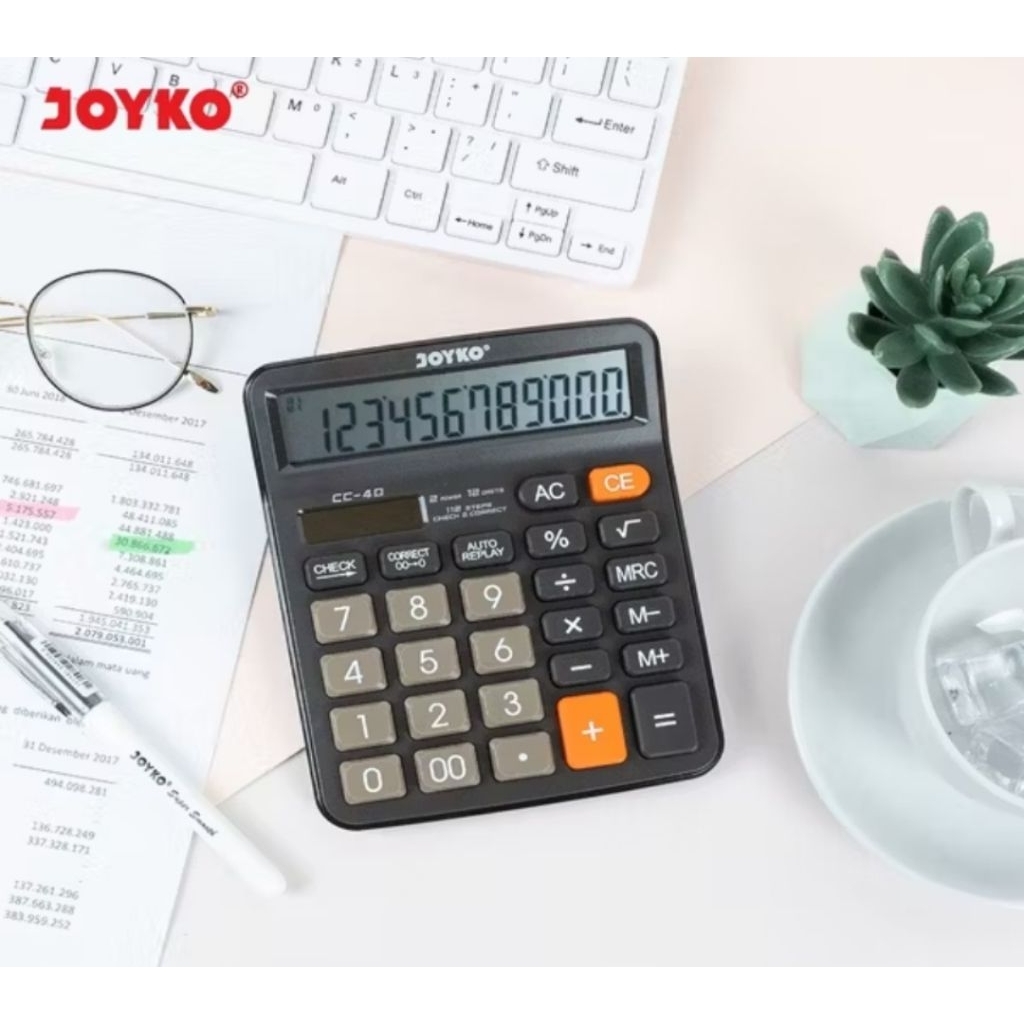 

Kalkulator JOYKO CC-40 /Kalkulator Joyko CC-40 12 DigitPeriksa Benar KOTA BATAM