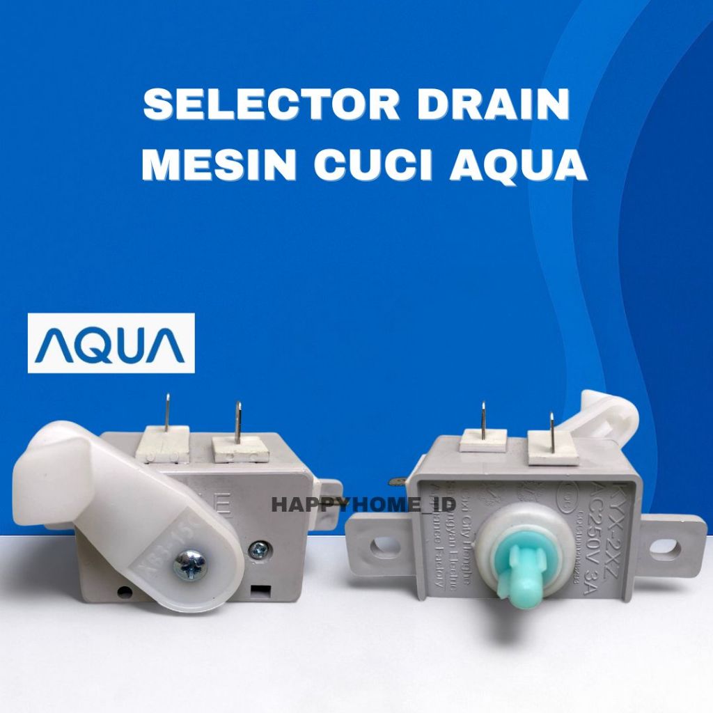 SELECTOR DRAIN MESIN CUCI AQUA SANYO – SWITCH PEMBUANGAN MESINCUCI AQUA SANYO