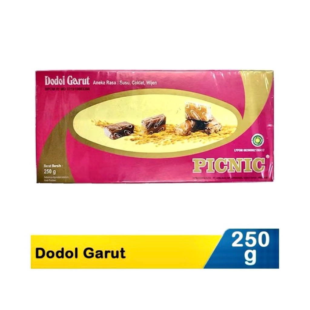 

Dodol Garut Picnic Clasic 250g Rasa Original