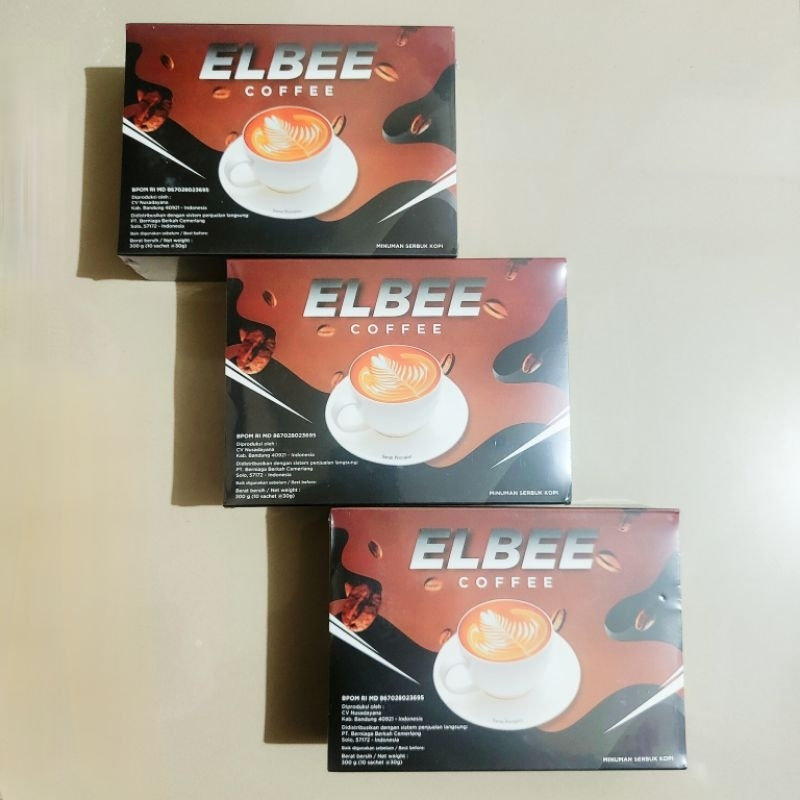 

ELBEE COFFEE 10 SACHET ORIGINAL