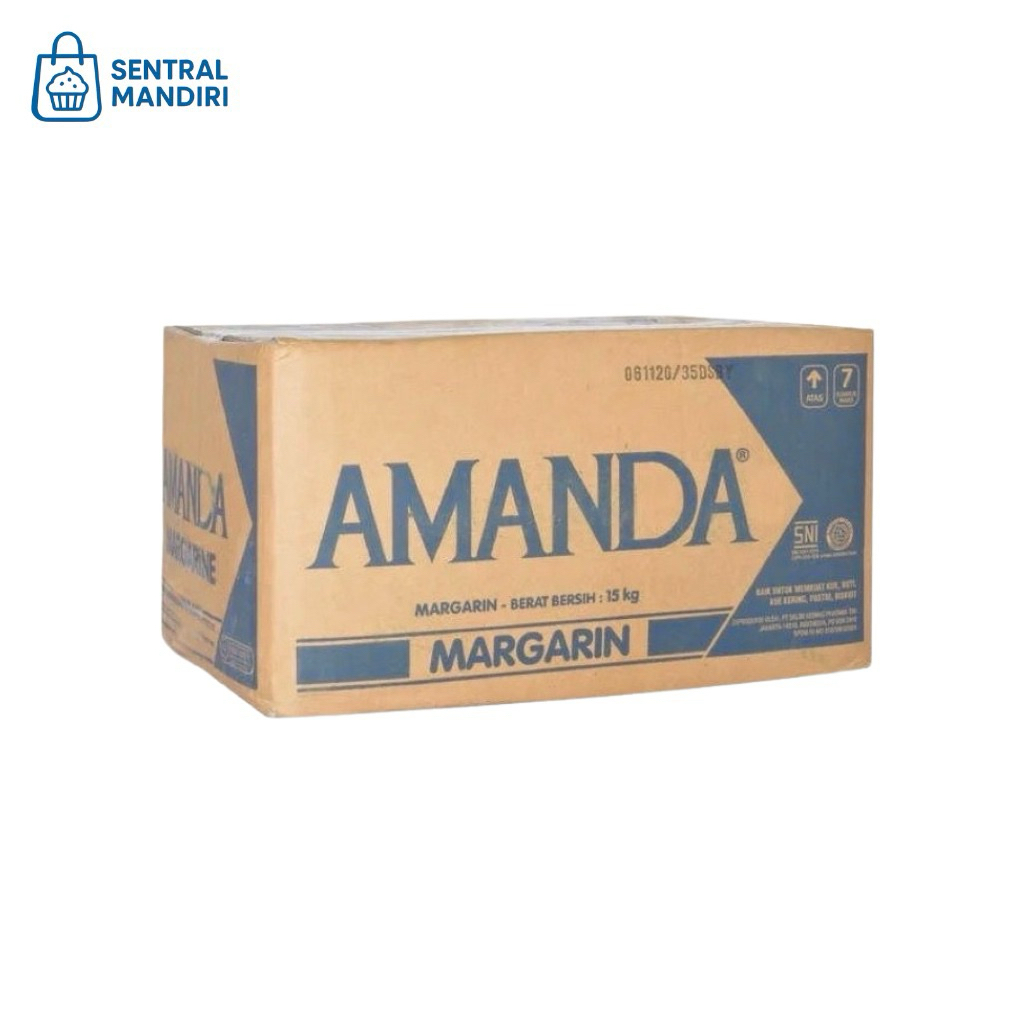 

Amanda Margarine, Margarin Amanda 15Kg (1 Dus)