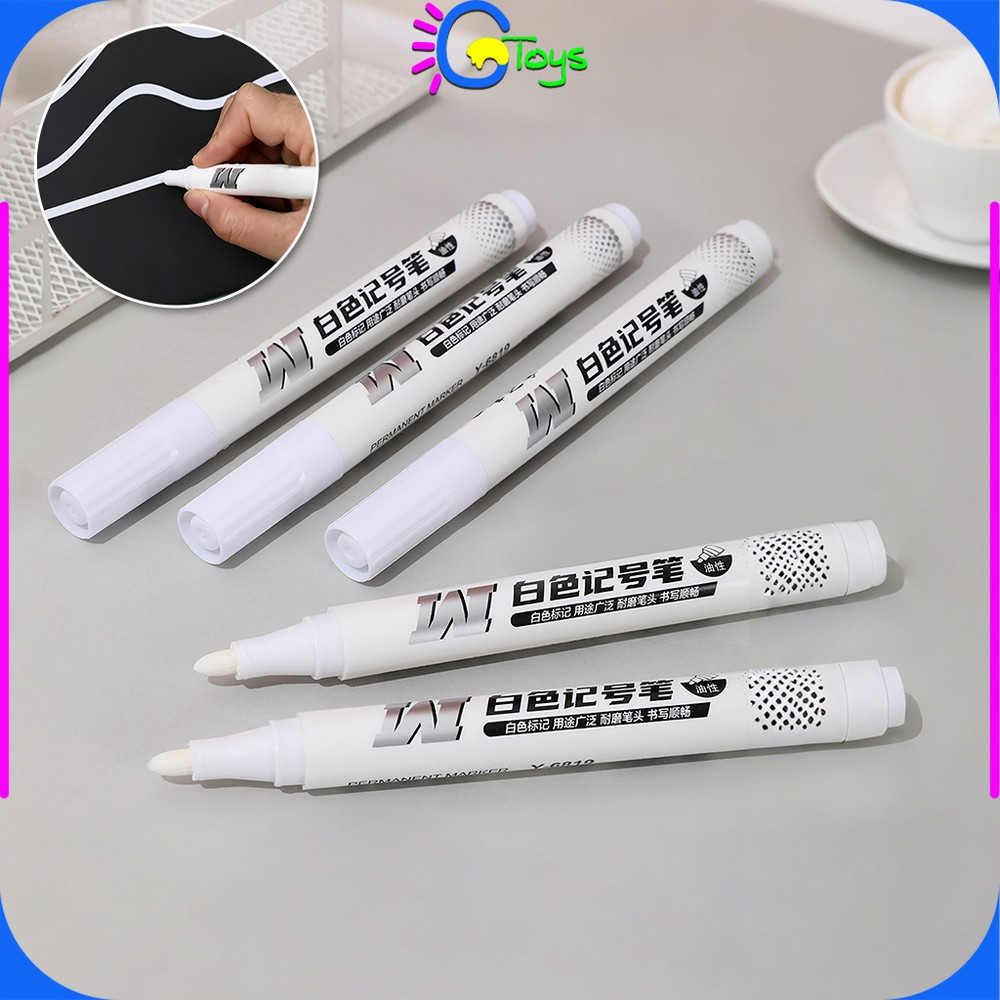 

CR-A121 Spidol Putih Pena Graffiti Tinta Permanen Tahan Air Tidak Luntur / Spidol Marker Putih Lukisan Sepidol Waterproof