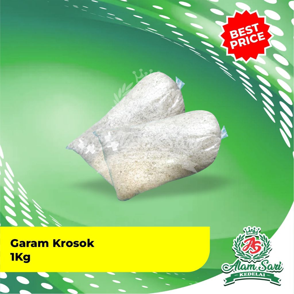 

Garam Krosok Berkualitas Kemasan 1 Kg