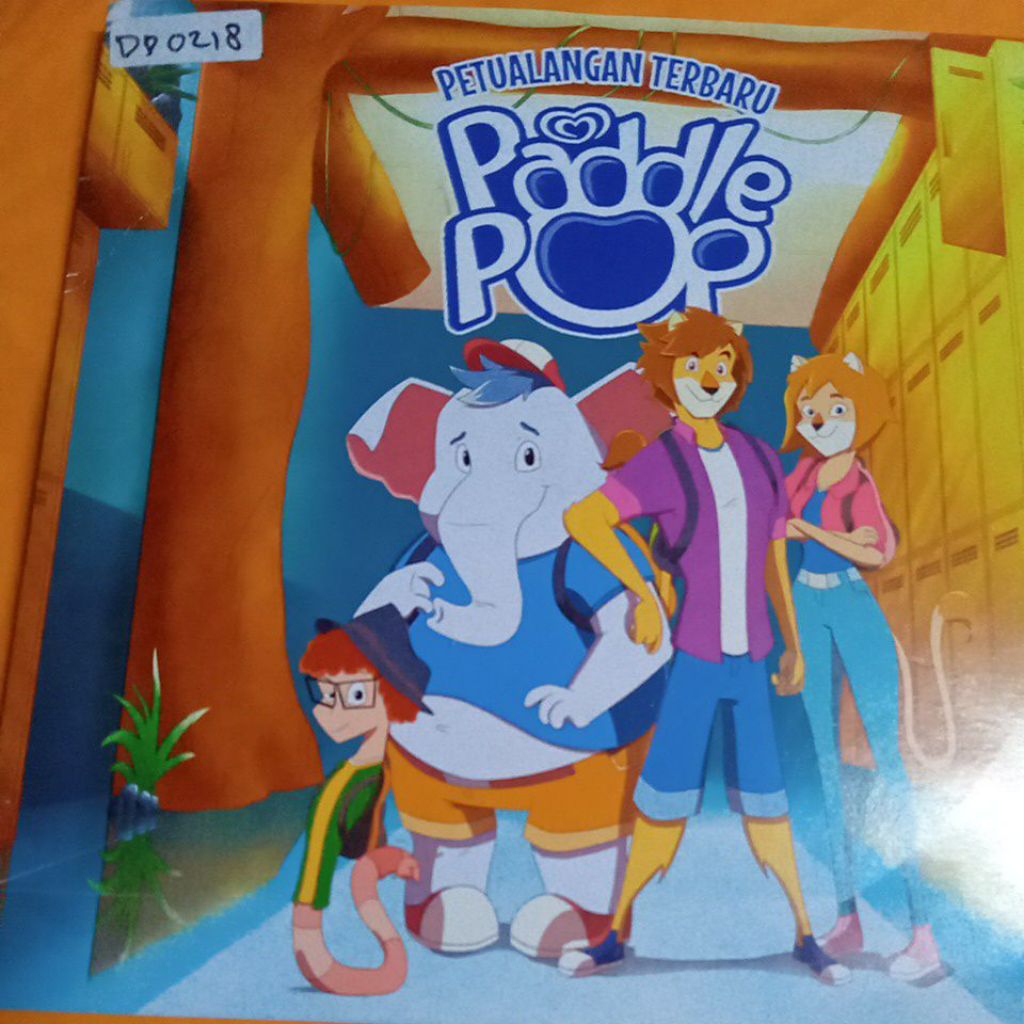 DVD PADDLE POP petualangan terbaru F037