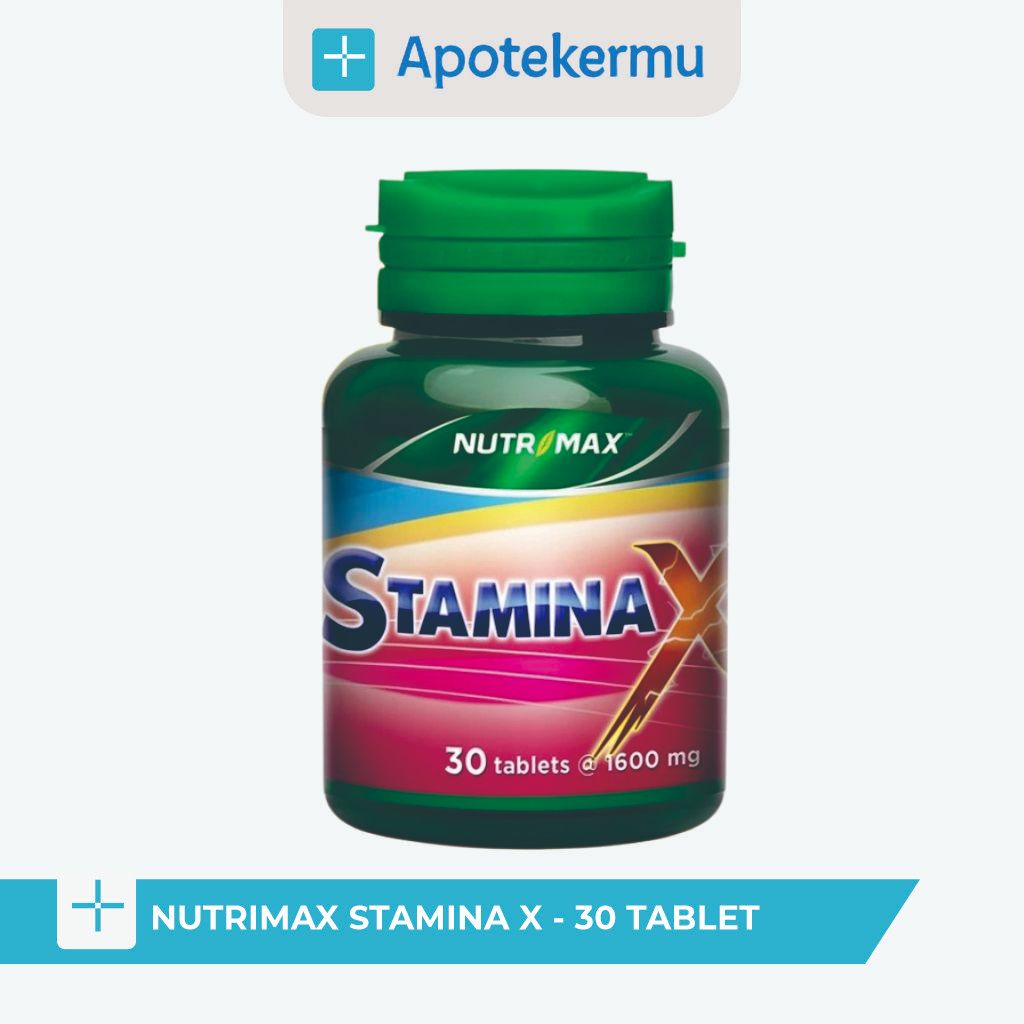 NUTRIMAX STAMINA X 30 TABLET SUPLEMEN UNTUK MENJAGA STAMINA DAN VITALITAS PRIA