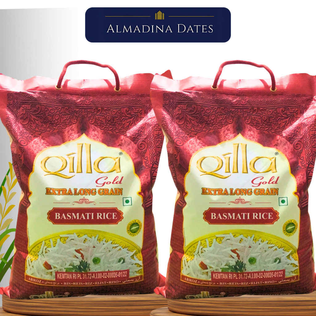 

Beras Basmati Qilla Gold Extra Long Grain 5kg