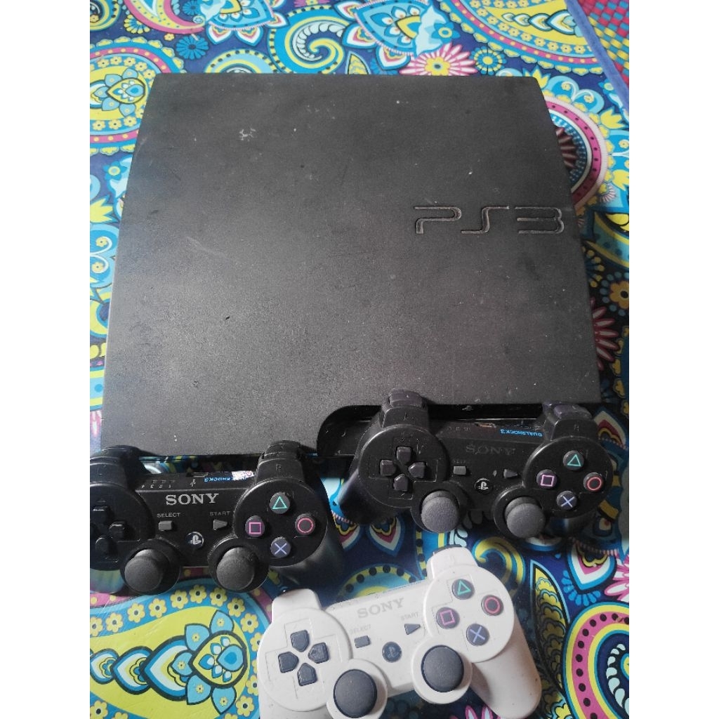 PS3 slim second stik 3 500gb