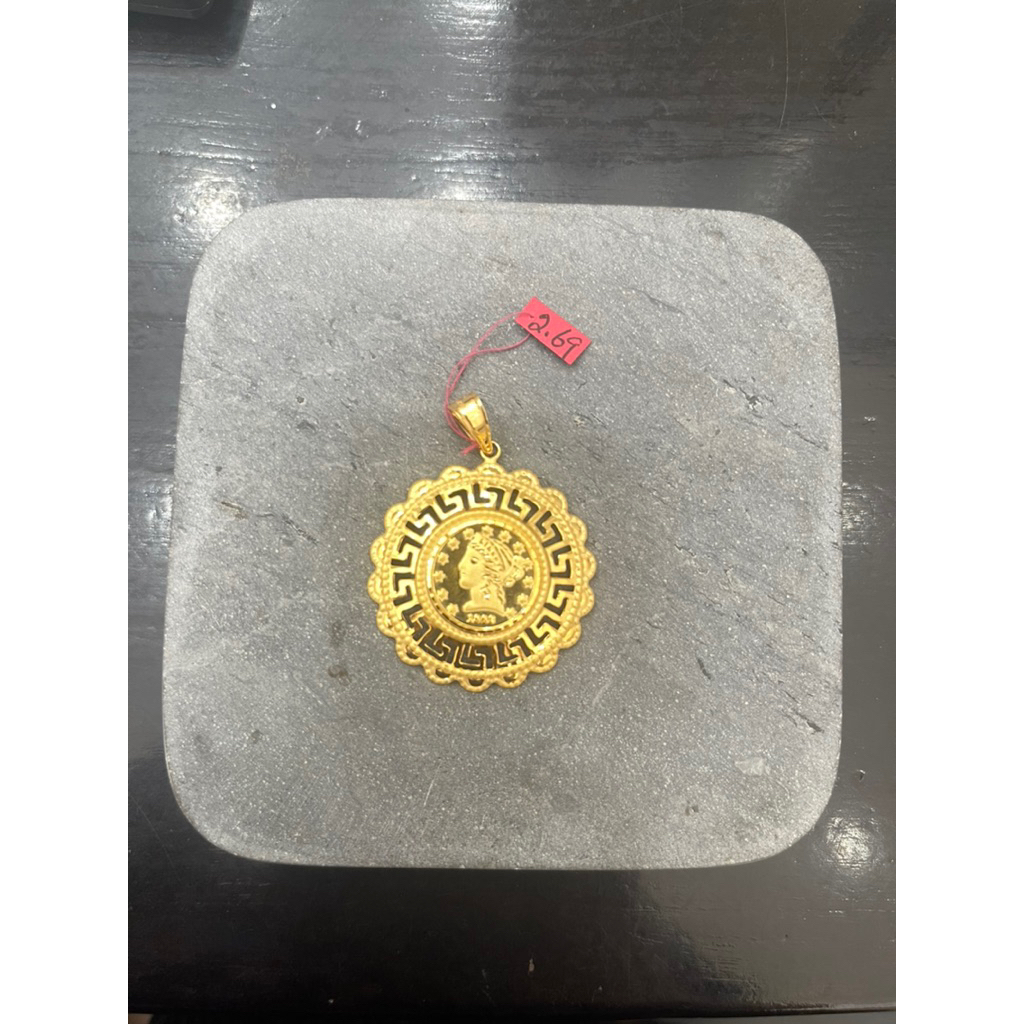 liontin emas asli kadar 700 model koin