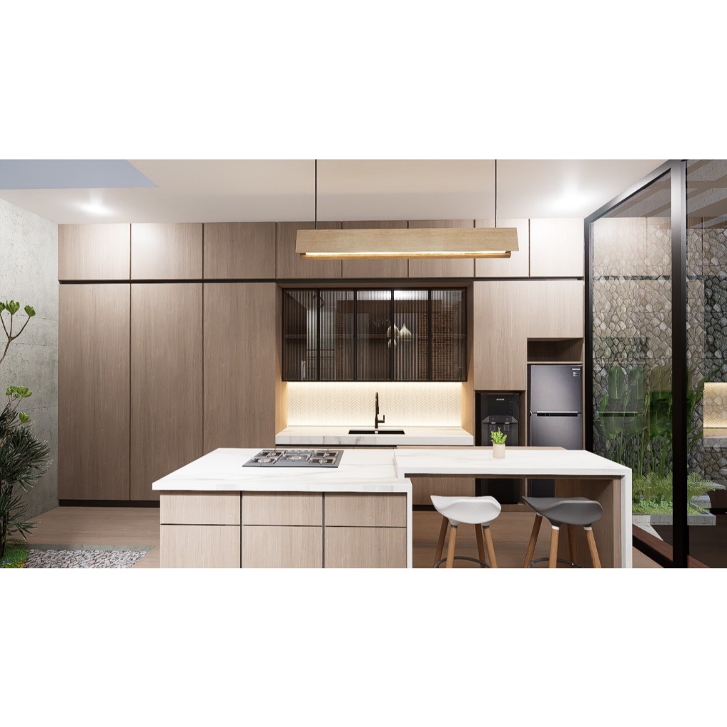 Design interior dapur minimalis