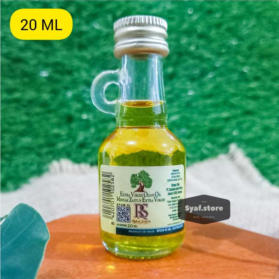 

Zaitun Rafael Saldago Extra Virgin Oil 20 Ml | Minyak Zaitun | Halal | Original
