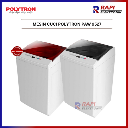 MESIN CUCI POLYTRON PAW 9527 - Polytron 1 Tabung Kapasitas 9Kg