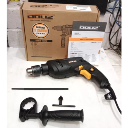 Mesin Bor Listrik Tembok 13mm DOLIZ BA670/ Bor Dinding Beton 13mm DOLIZ BA670 / Impact Drill 13mm DO