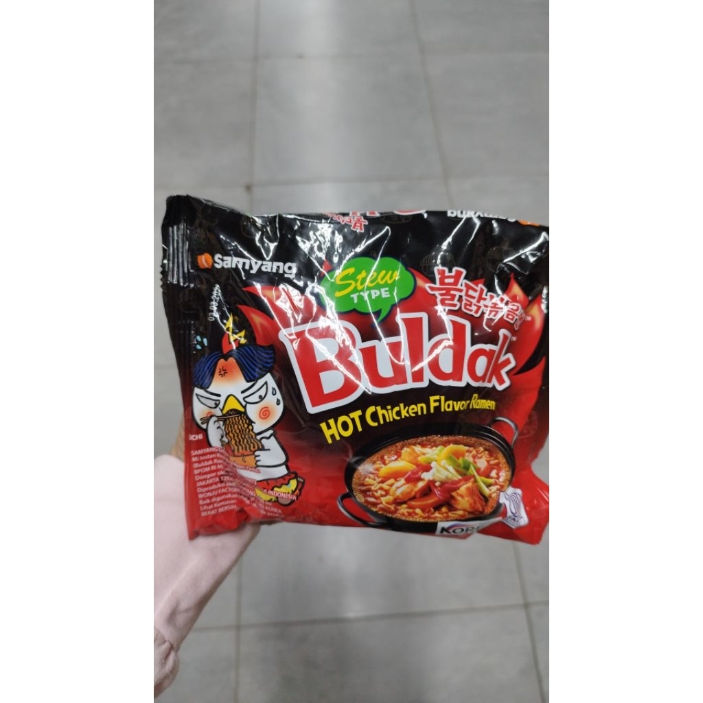 

Mie Instan Samyang Bulda Hot Spicy
