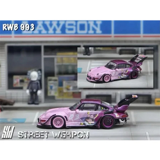 Street warrior Street Weapon - RWB 993 Dragon Ball Livery Majin Buu