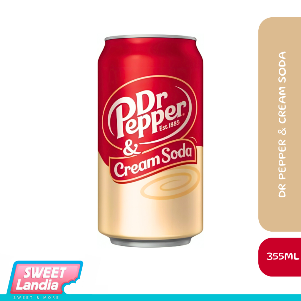 

Dr Pepper & Cream Soda Drinks 355ml
