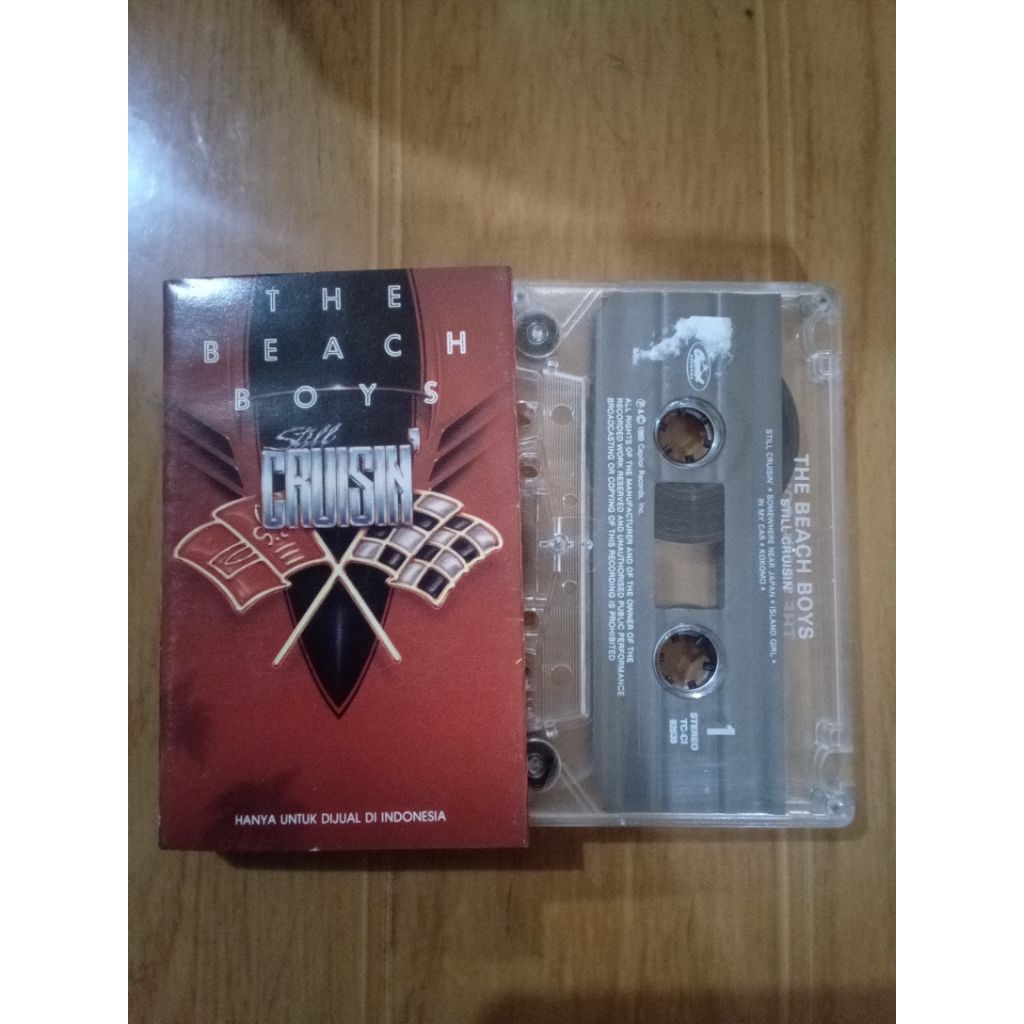 kaset pita the beach boys - still cruisin