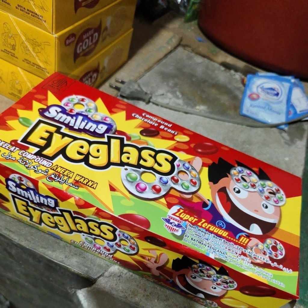 

SMILING EYEGLASS | COKELAT KACAMATA ISI 40PCS