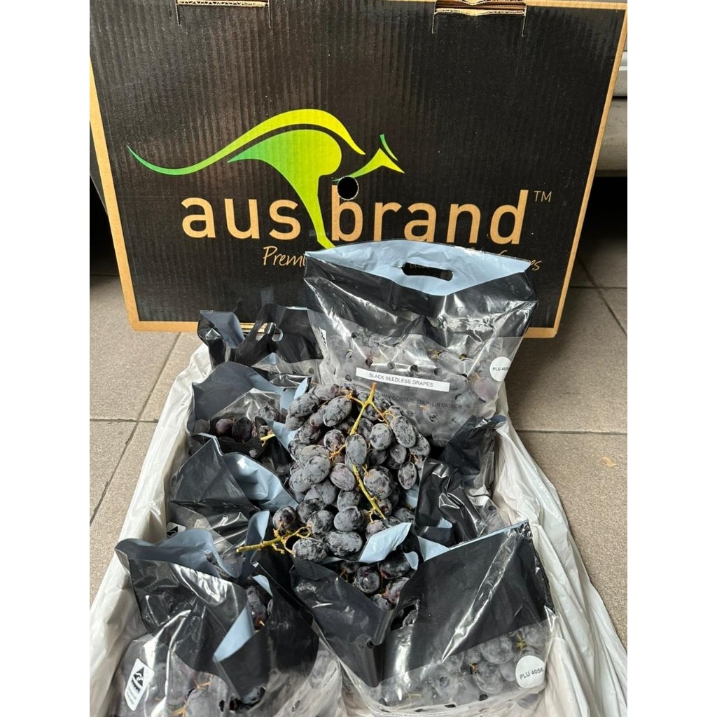 

Anggur Hitam Autumn Royal Australia 1 DUS (9 Kg) Fresh Import