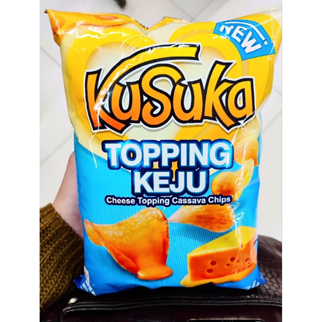 

Kusuka Keripik Singkong Topping Keju 60Gr