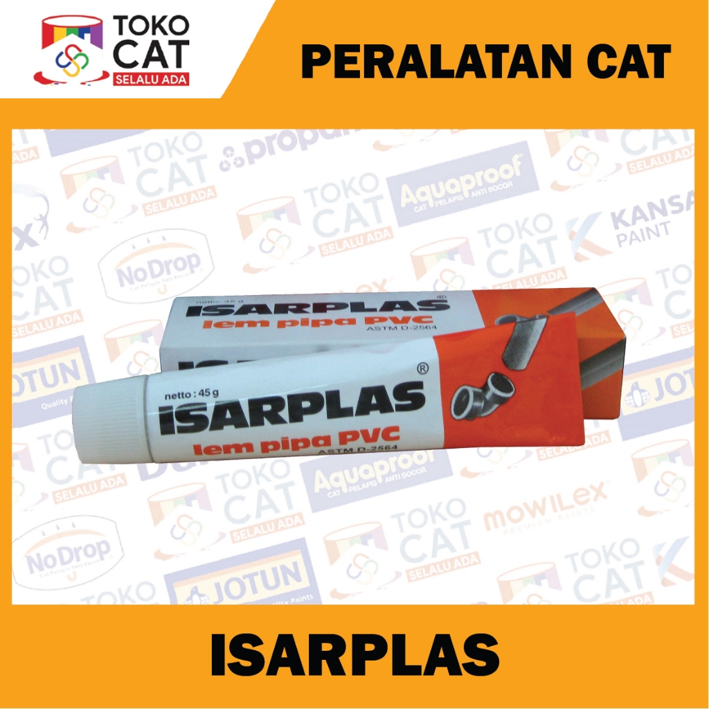 Lem Pipa PVC Isarplas 400gr | 400gr Lem Pipa Isarplas Kaleng | Lem Fox