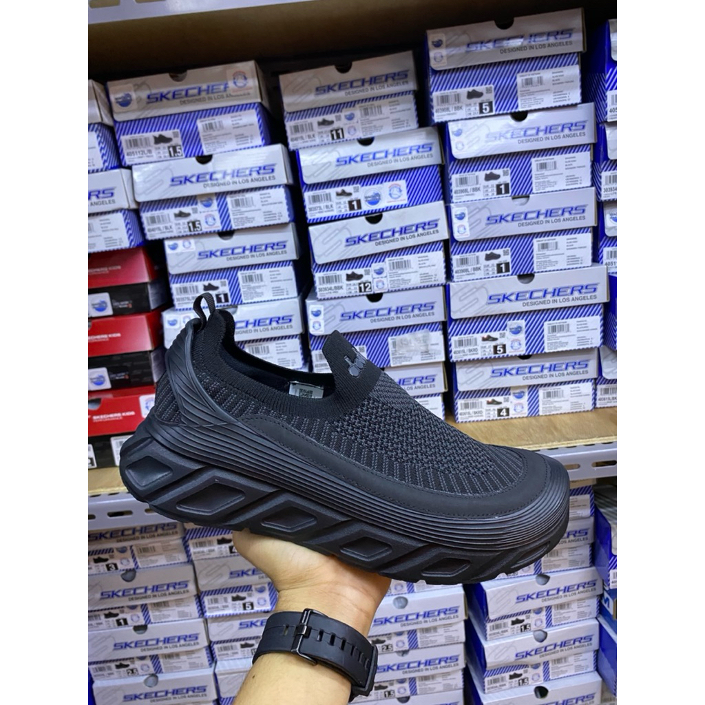 sepatu slipon pria Diadora original/ Diadora Naoki mens casual shoes-black