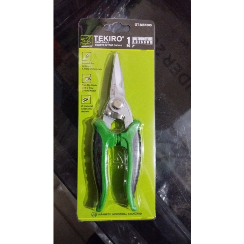 

GUNTING MULTIFUNGSI 7 TEKIR0 GT-MS1805/GUNTING MULTIFUNGSI TEKIRO