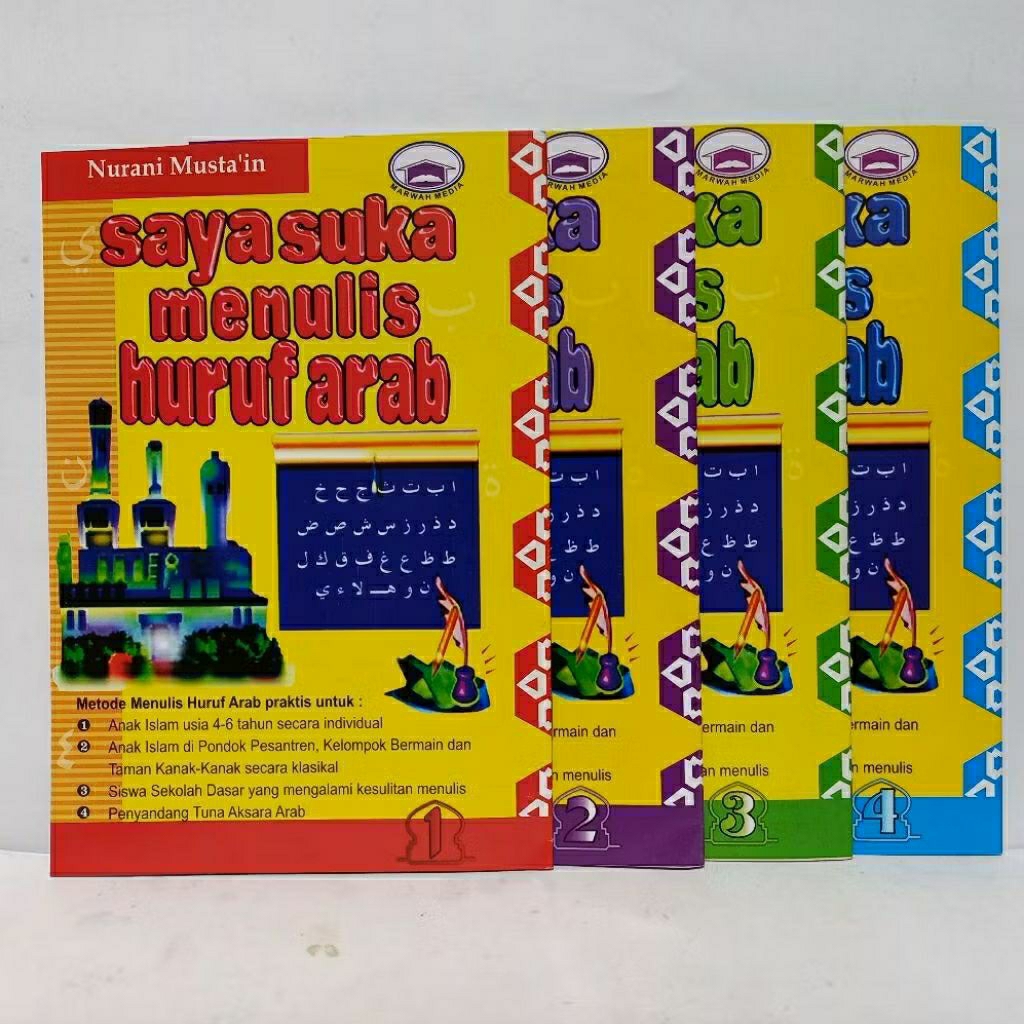 Buku Menulis Arab - Saya Suka Menulis Huruf Arab - PA