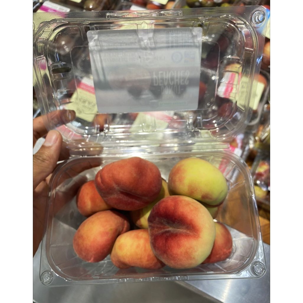 

Buah Peach Donut Usa Fresh Manis / Peach Donut Import / 600 gr