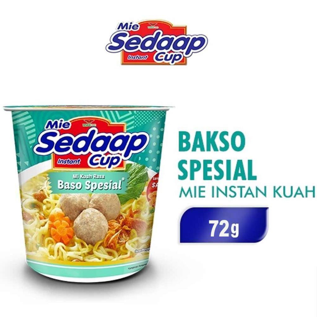 

Sedaap Mie Instant Kuah Baso Spesial 72g