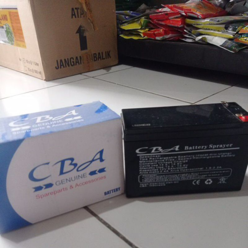 AKI CBA BATTERY GENUINE AKI TANGKI CBA