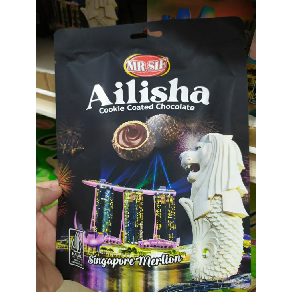 

Cookies Coating Chocolate Ailisha 70 g